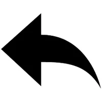 Black left-pointing curved arrow.